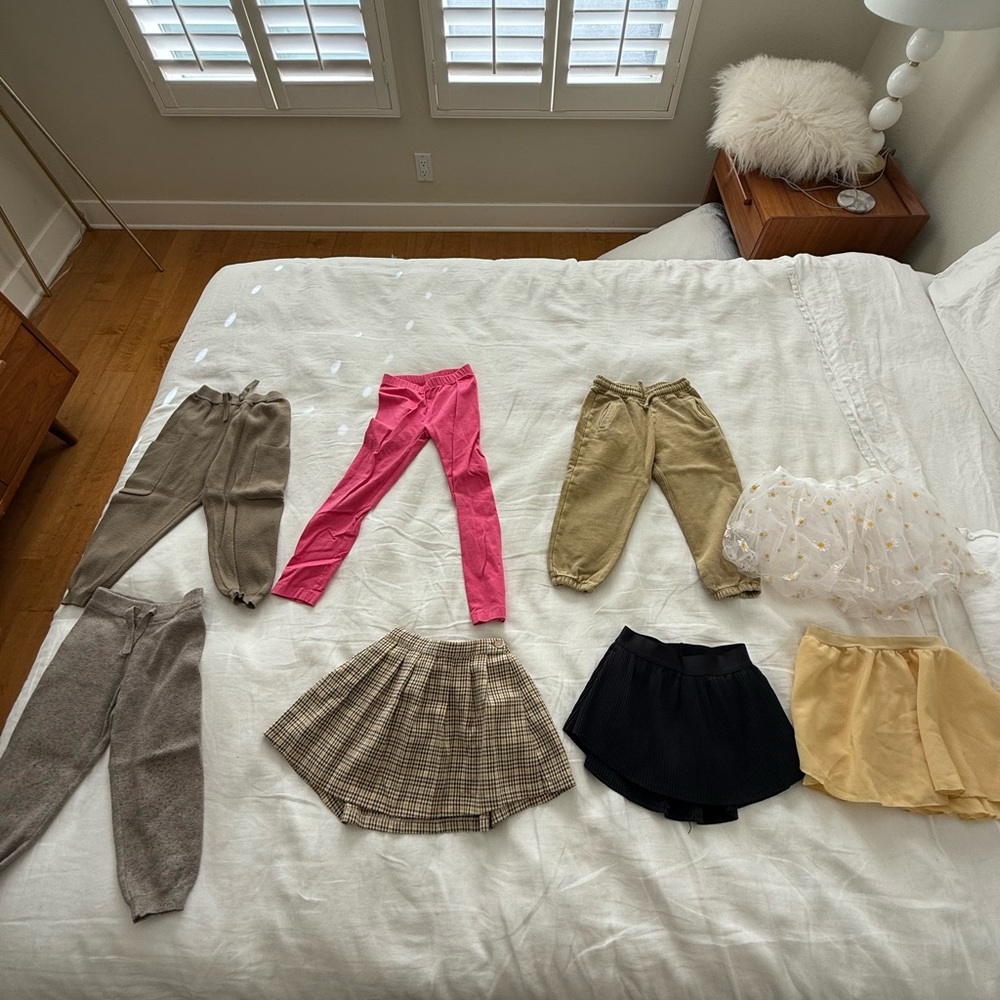 Zara Vibrant Pink Kids Leggings